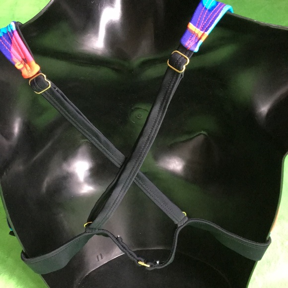 SIMON CHANG colourful bikini top - Picture 3 of 16